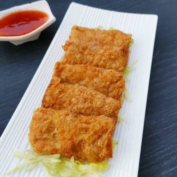 Frozen Prawn Beancurd Roll (by 5)- for frying