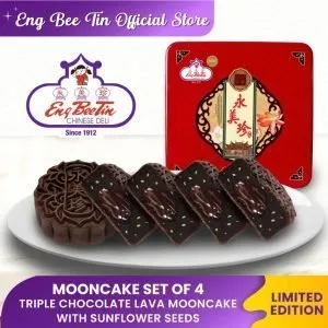 4-in-1 Triple Chocolate Lava Mooncake